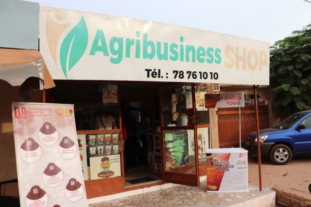 Magasin bio au Burkina Faso Agribusiness shop