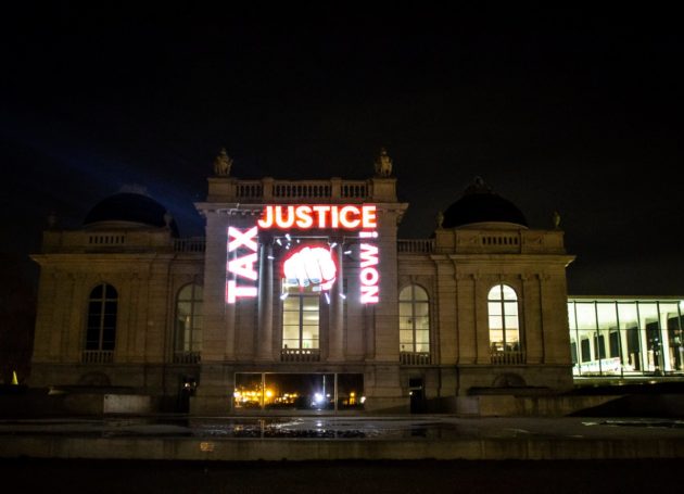 Crédit@Marjorie-Goffart Projection Boverie Liège Justice Fiscale