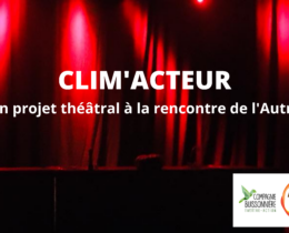 Visuel projet Clim'acteurs théâtre action