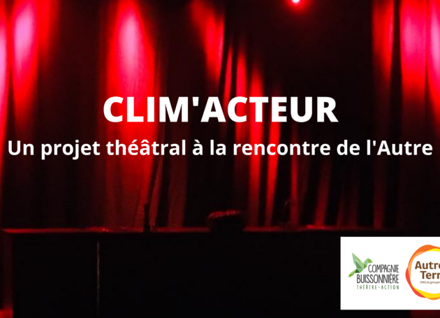 Visuel projet Clim'acteurs théâtre action
